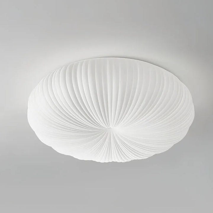 Ceiling Light Metal PE Acrylic 7.9 in Round Modern Indoor LED Fixture Bedroom Living Room Dining Area | Kalsten