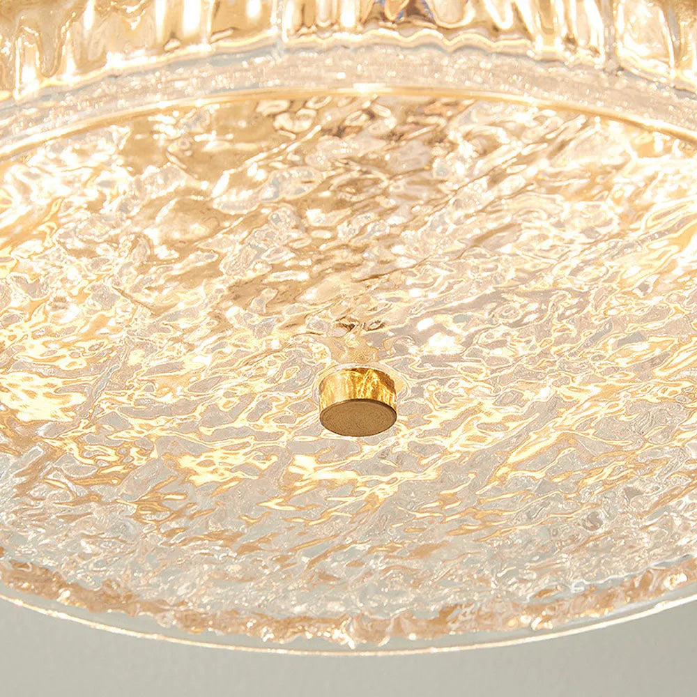 Ceiling Light Glass LED 12.6 in Indoor Bedroom Living Room Dining Room Modern Fixture | Kalsten