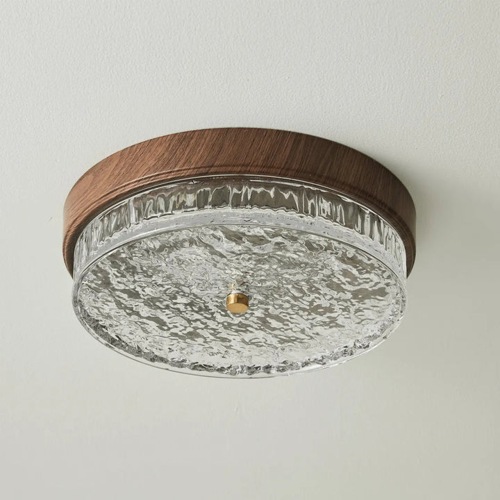 Ceiling Light Glass LED 12.6 in Indoor Bedroom Living Room Dining Room Modern Fixture | Kalsten