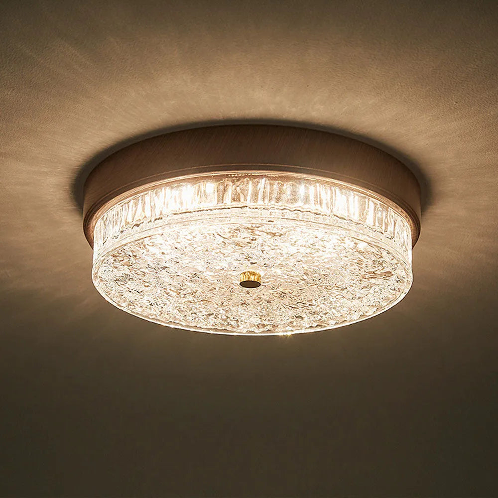 Ceiling Light Glass LED 12.6 in Indoor Bedroom Living Room Dining Room Modern Fixture | Kalsten
