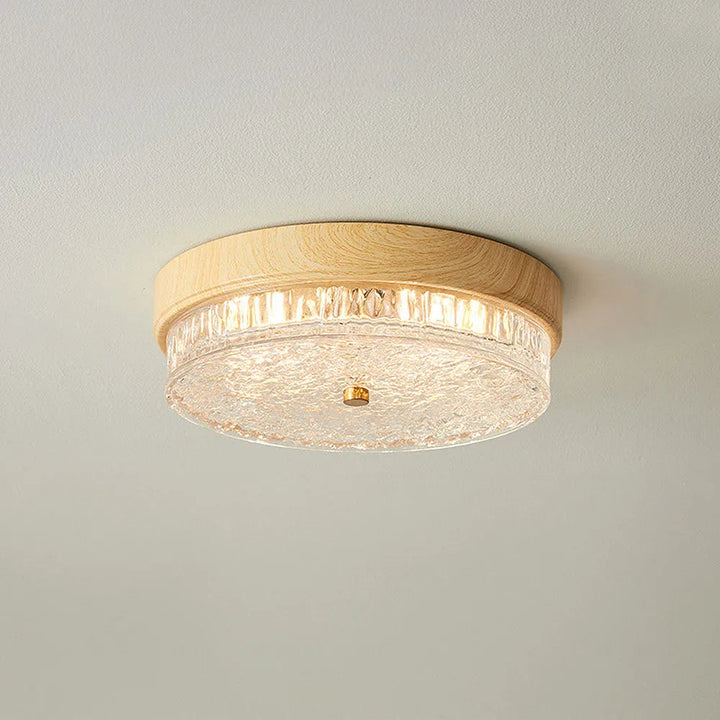 Ceiling Light Glass LED 12.6 in Indoor Bedroom Living Room Dining Room Modern Fixture | Kalsten