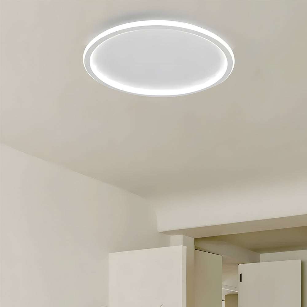 Ceiling Light Aluminum LED 11.8 in Ultra-Thin Indoor Living Room Bedroom Dining Room Office Modern Fixture | Kalsten