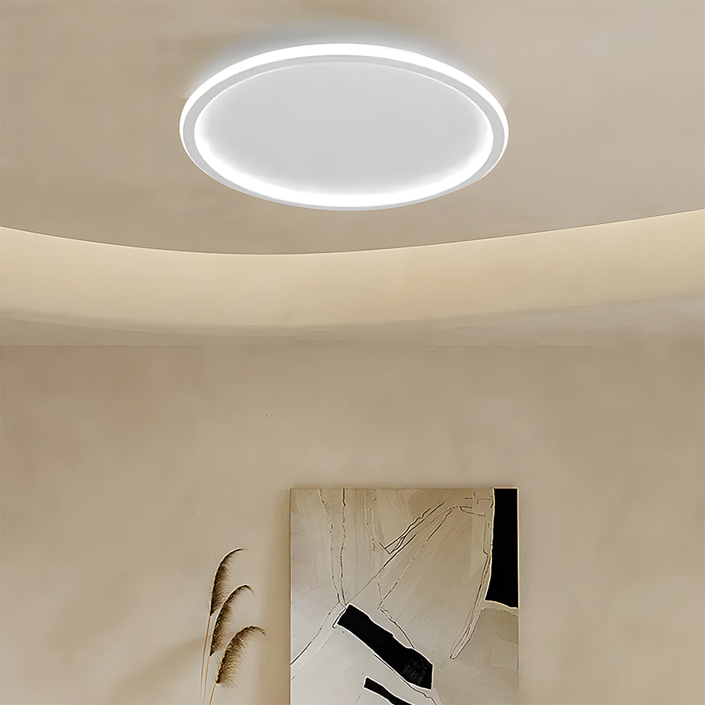 Ceiling Light Aluminum LED 11.8 in Ultra-Thin Indoor Living Room Bedroom Dining Room Office Modern Fixture | Kalsten
