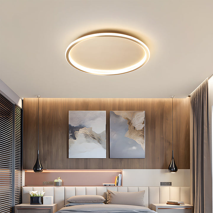 Ceiling Light Aluminum LED 11.8 in Ultra-Thin Indoor Living Room Bedroom Dining Room Office Modern Fixture | Kalsten