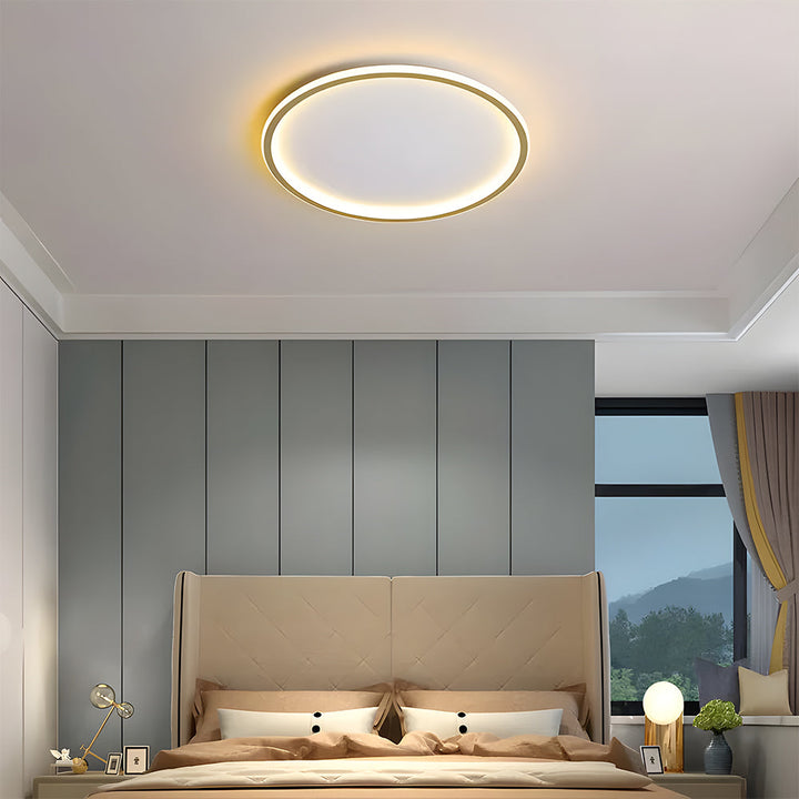 Ceiling Light Aluminum LED 11.8 in Ultra-Thin Indoor Living Room Bedroom Dining Room Office Modern Fixture | Kalsten