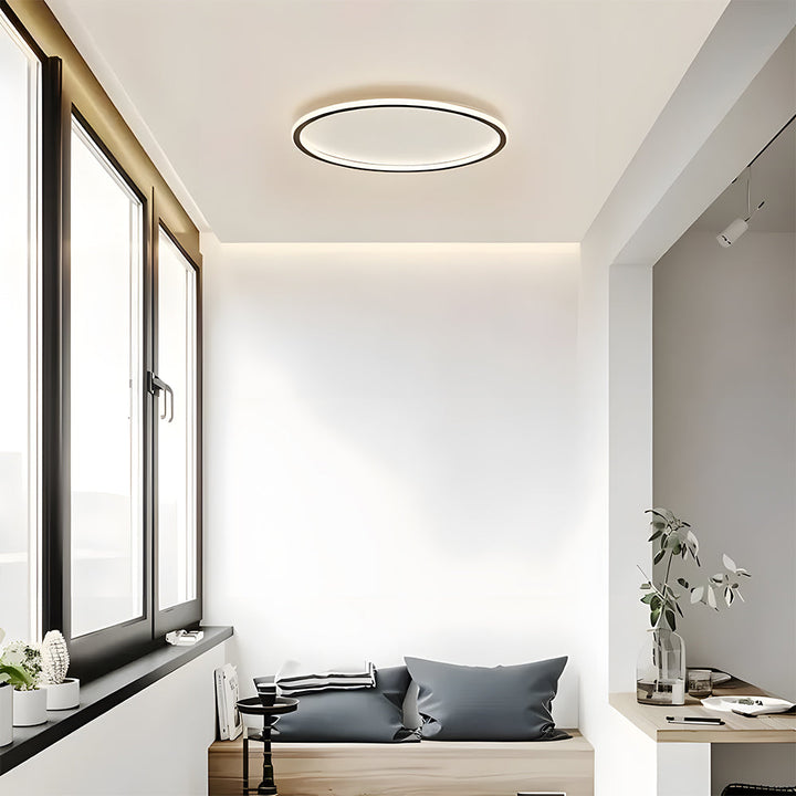 Ceiling Light Aluminum LED 11.8 in Ultra-Thin Indoor Living Room Bedroom Dining Room Office Modern Fixture | Kalsten