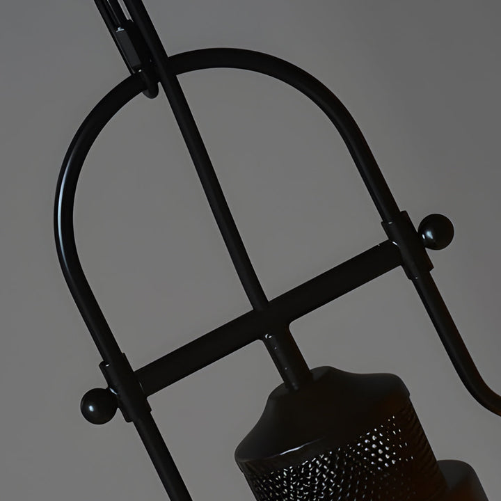 Pendant Light Metal 7.9 in Diameter 17.7 in Height Indoor Hallway Dining Room Living Room Vintage Industrial Style | Kalsten