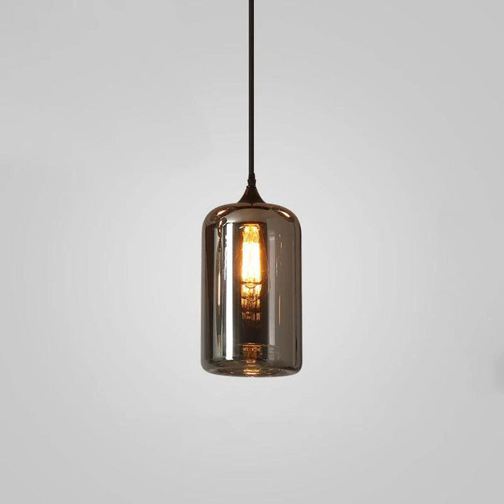 Pendant Light Glass Adjustable 11 in Indoor Dining Room Kitchen Island Ceiling Lamp | Kalsten
