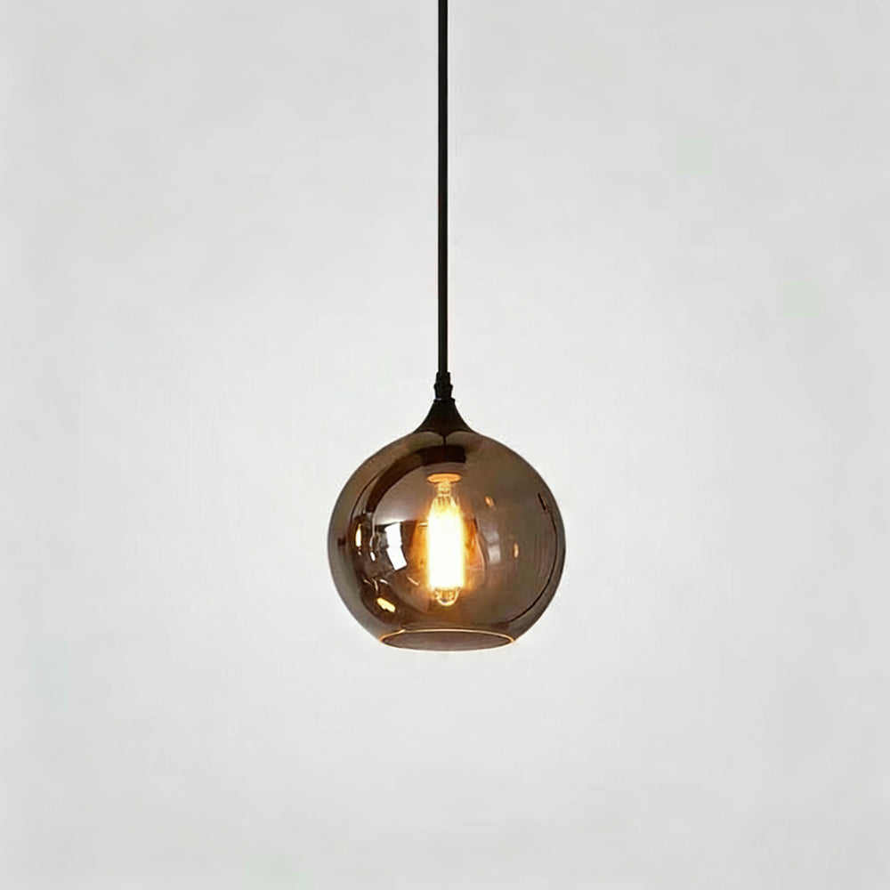 Pendant Light Glass Adjustable 11 in Indoor Dining Room Kitchen Island Ceiling Lamp | Kalsten
