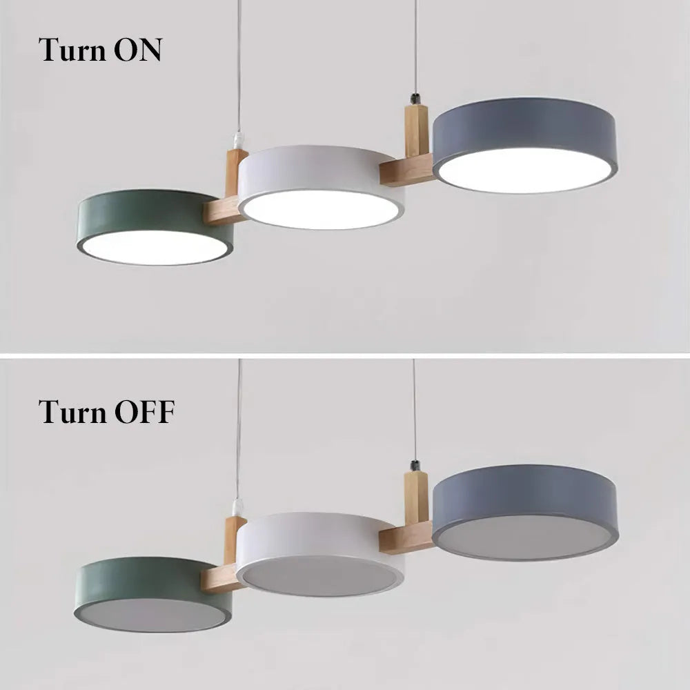 Pendant Light Metal 30 in Adjustable Indoor Dining Kitchen Island Hanging Lamp White Pink Green Dark Blue Yellow Grey Black | Kalsten