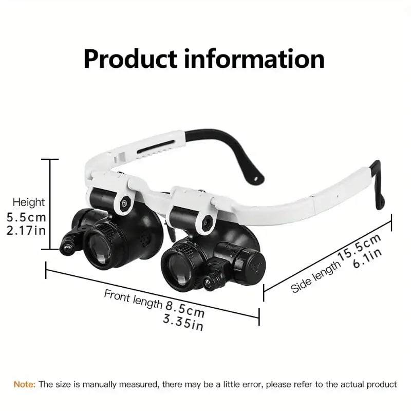 Kalsten | LED magnifying glass – Hands-free precision with adjustable zoom