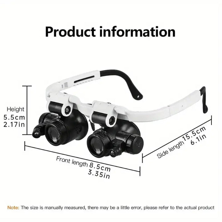 Kalsten | LED magnifying glass – Hands-free precision with adjustable zoom