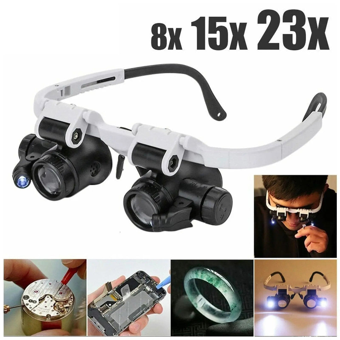 Kalsten | LED magnifying glass – Hands-free precision with adjustable zoom