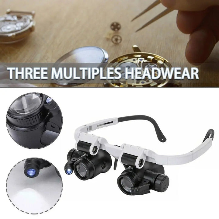 Kalsten | LED magnifying glass – Hands-free precision with adjustable zoom