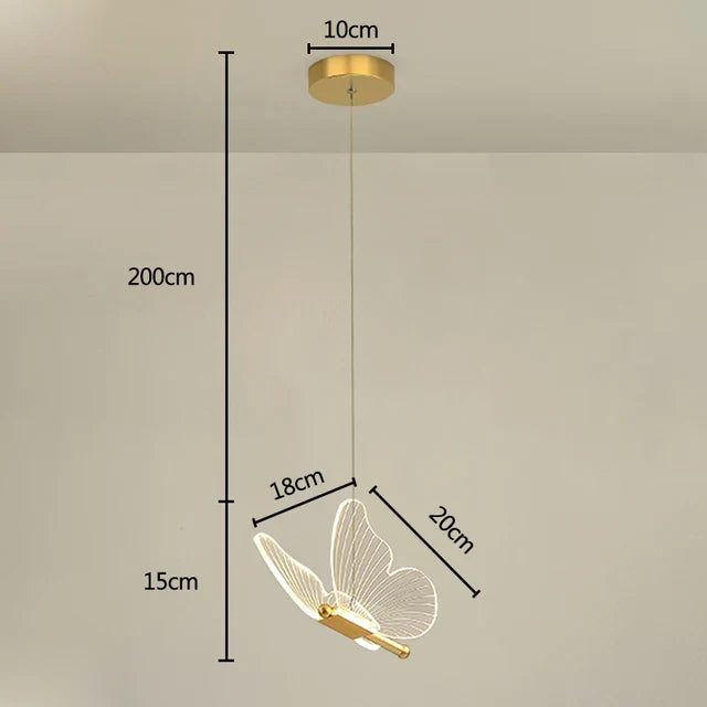 Skanto | ELEGANT LED BUTTERFLY PENDANT LIGHT FOR YOUR ROOM