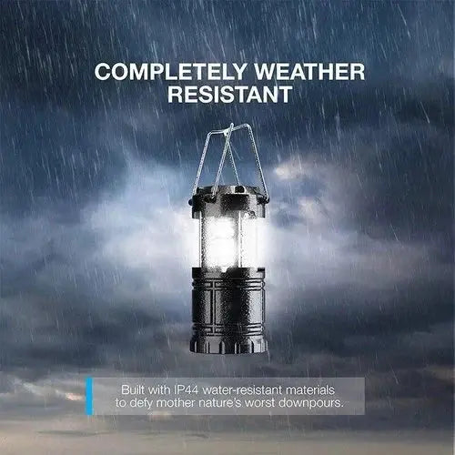 Camping Lantern with Fan & Power Bank | Solar & Rechargeable LED Light | Portable Outdoor Gear | Kalsten