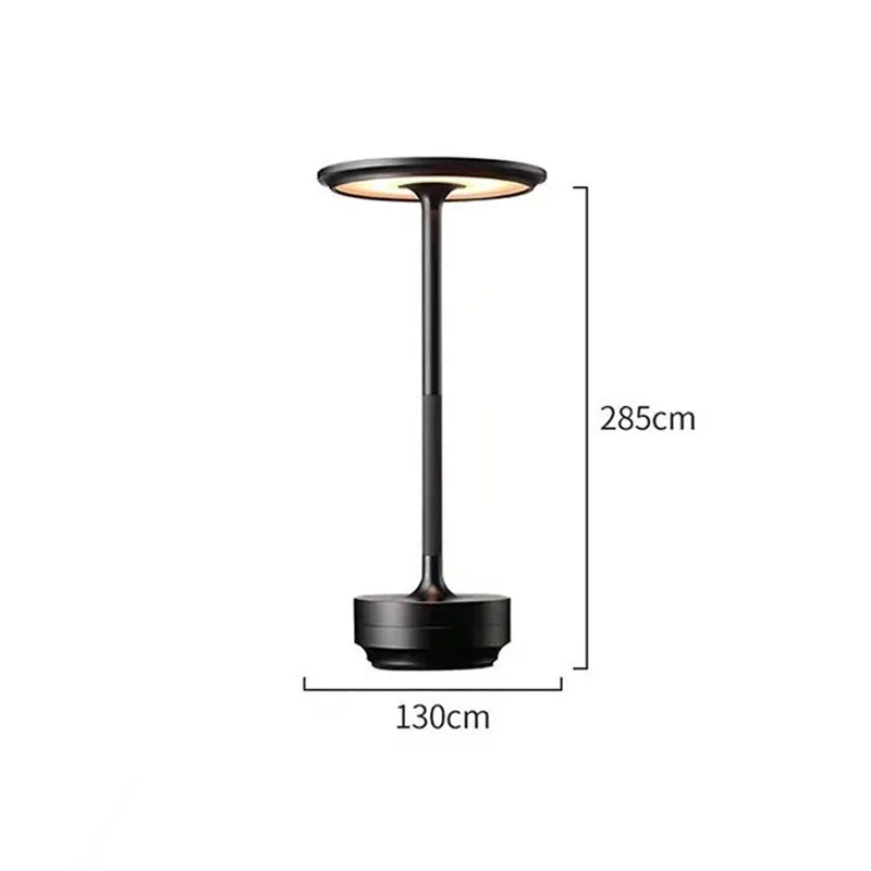 Industrial Dimmable Lamp with Rustic Design – Silver & Gold Kalsten