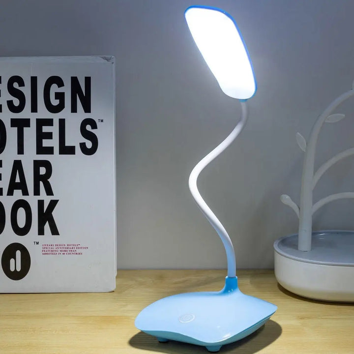 Multifunctional LED table lamp with flexible neck – Dimmable, eye-friendly, perfect for office and bedside | Kalsten