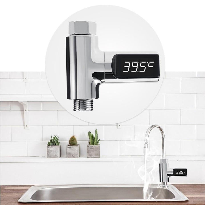 Digital Self-Powered Shower Thermometer | Kalsten