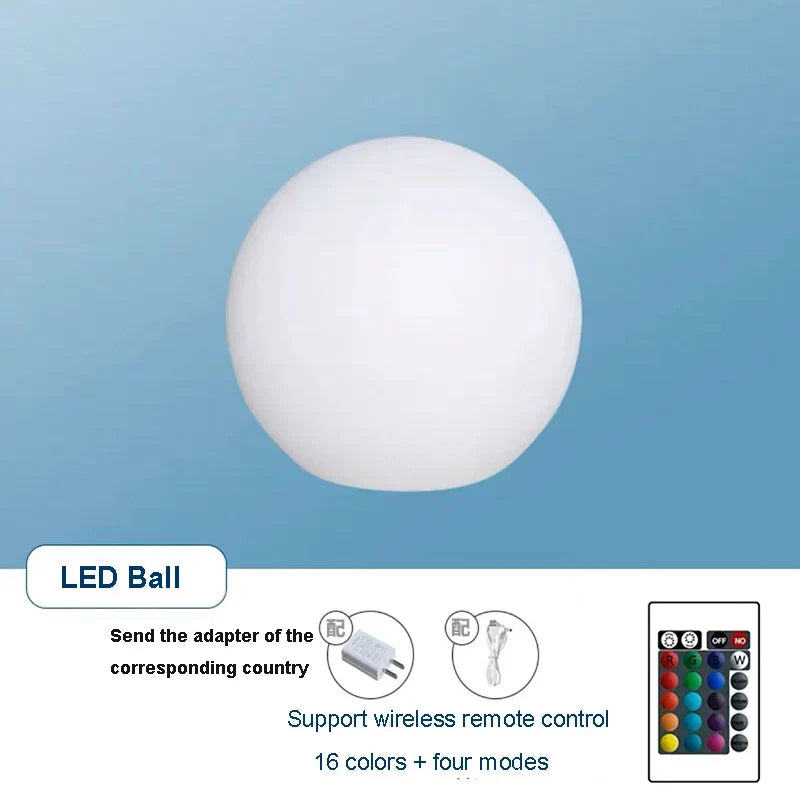 LED Ball Lamp - Donn - Rechargeable - Waterproof - For indoor & outdoor | Kalsten