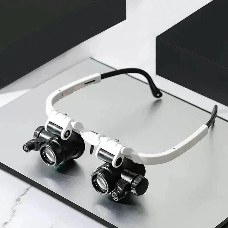Skanto | LED Magnifying Glasses with 8x, 15x, and 23x Magnification for Detailed Viewing and Precision Work