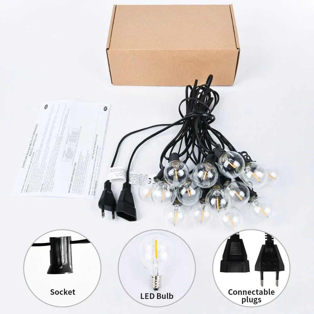 LED Ball String Lights | Kalsten