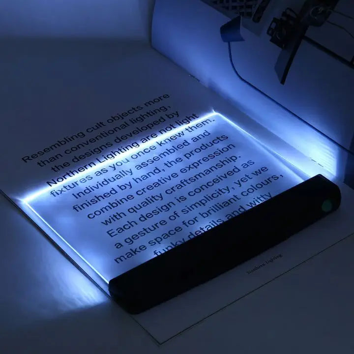 Flat Panel LED Reading Night Light