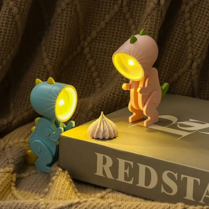Cute Dinosaur LED Table Lamps – Adjustable Animal Figures Night Lights for Children | Kalsten