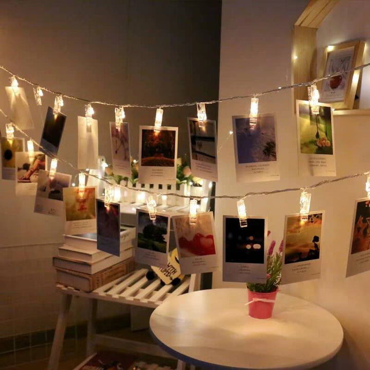 LED Clip Light Chain | Kalsten