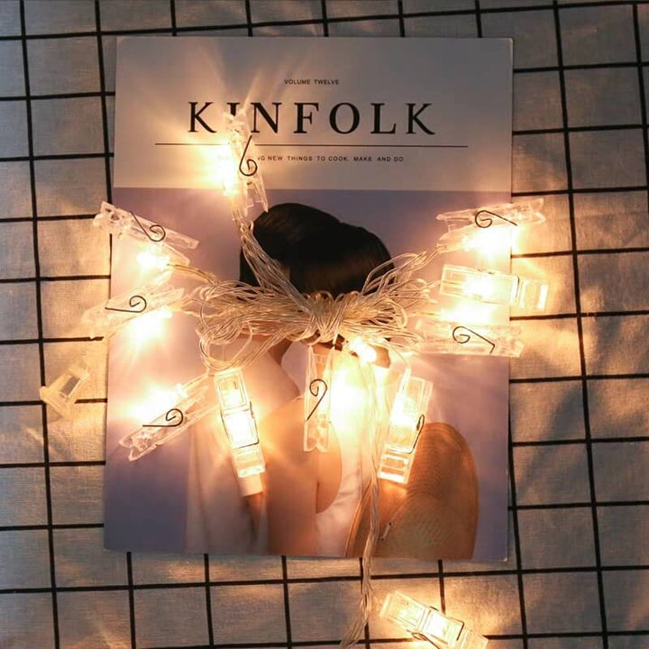 LED Clip Light Chain | Kalsten
