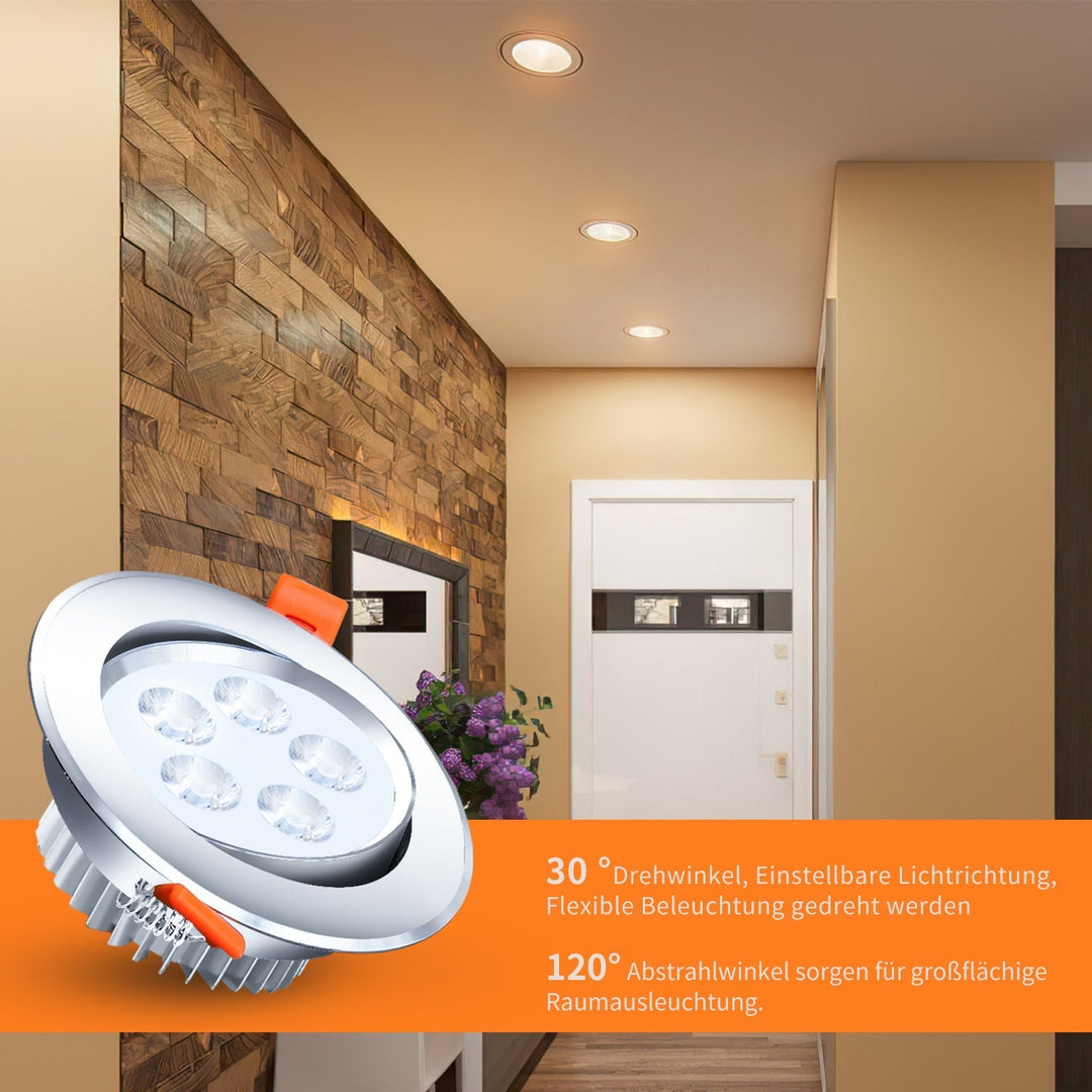 LED recessed spotlight LED spot 3W cool white/warm white | Kalsten