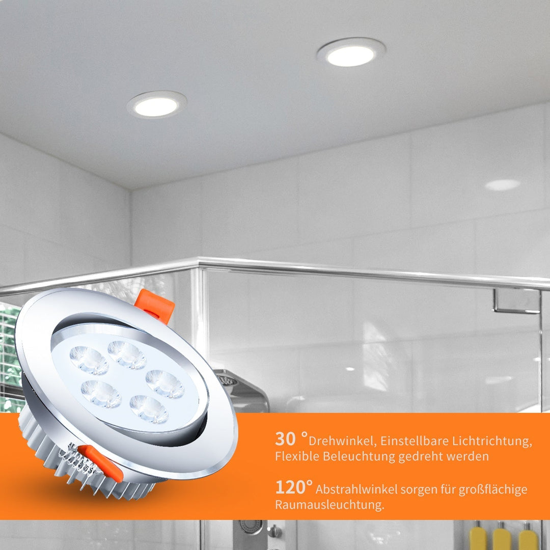 LED recessed spotlight LED spot 3W cool white/warm white | Kalsten