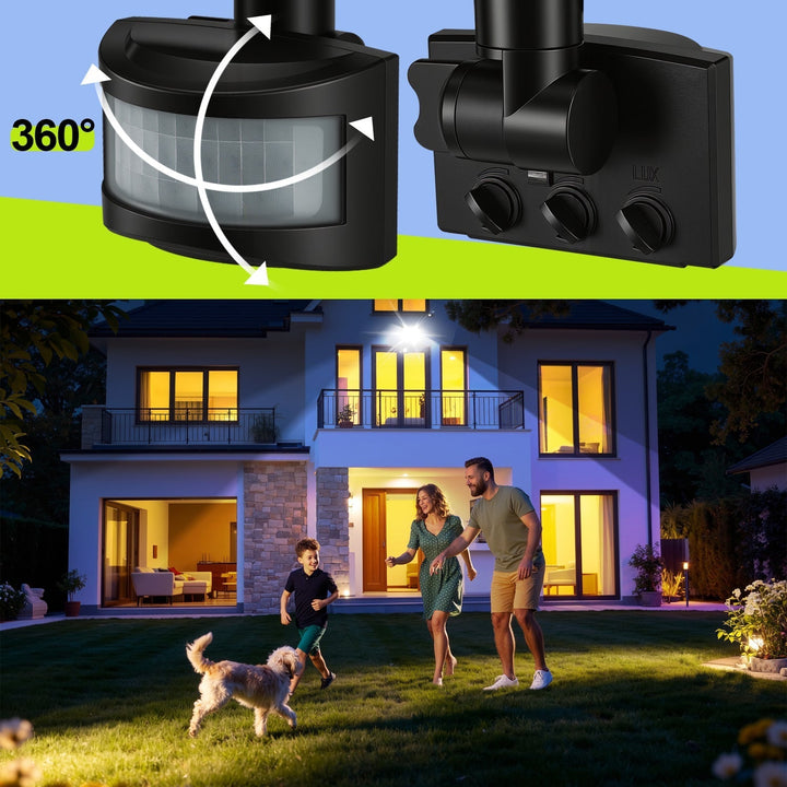 LED Floodlight with Motion Sensor Cool White 10W-100W (no plug) | Kalsten