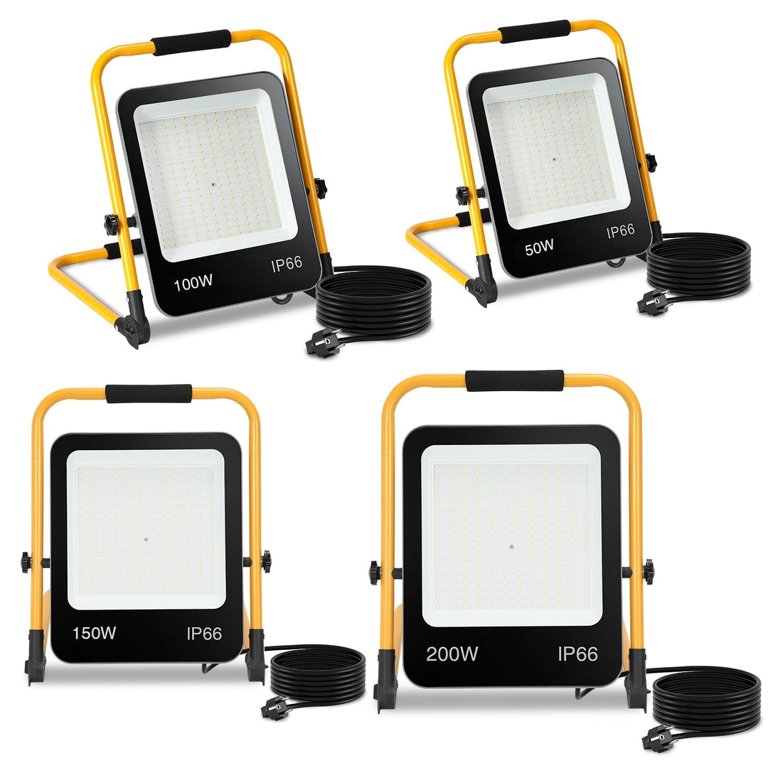 LED construction spotlight 50W-200W cool white IP66 | Kalsten