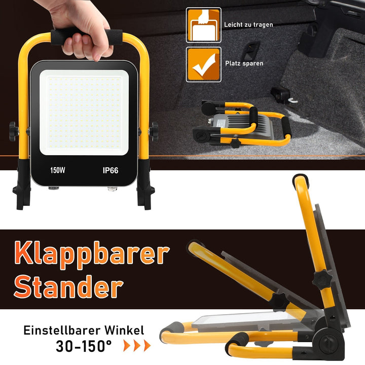 LED construction spotlight 50W-200W cool white IP66 | Kalsten