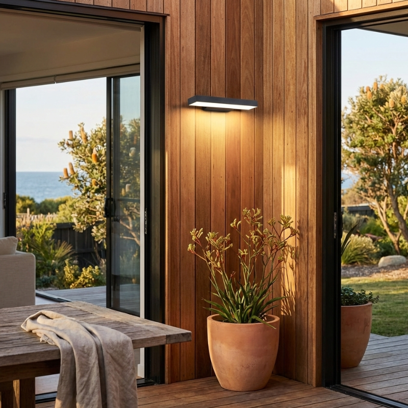 Waterproof LED Outdoor Patio Wall Lantern