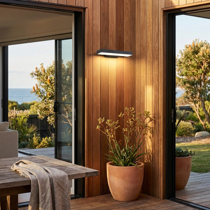Waterproof LED Outdoor Patio Wall Lantern