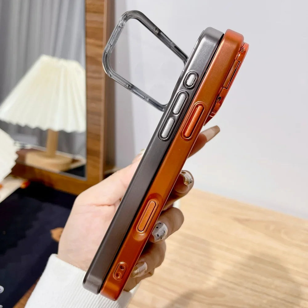 Kalsten | Ultrafine Premium Case with Foldable Camera Stand for iPhone 17 Series
