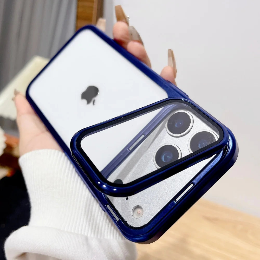 Skanto | Ultrafine Premium Case with Foldable Camera Stand for iPhone 17 Series