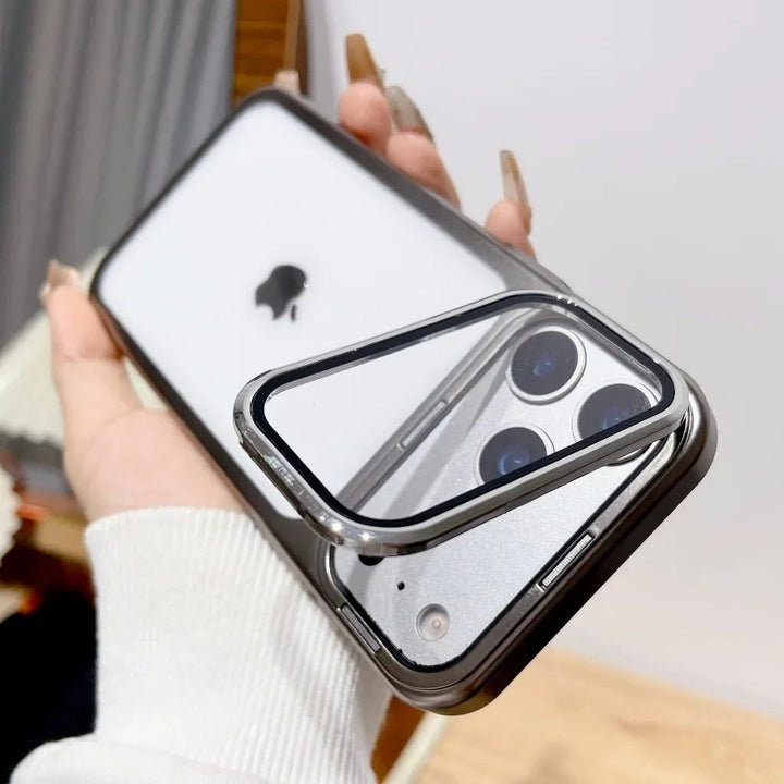 Kalsten | Ultra-thin iPhone 17 Case with Foldable Camera Stand & Glass Protection