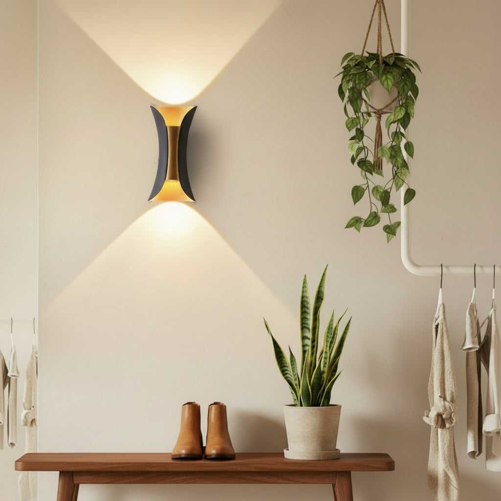 Freyza- Modern Linear LED Wall Sconce - Minimalist Flush Mount with Remote | Kalsten