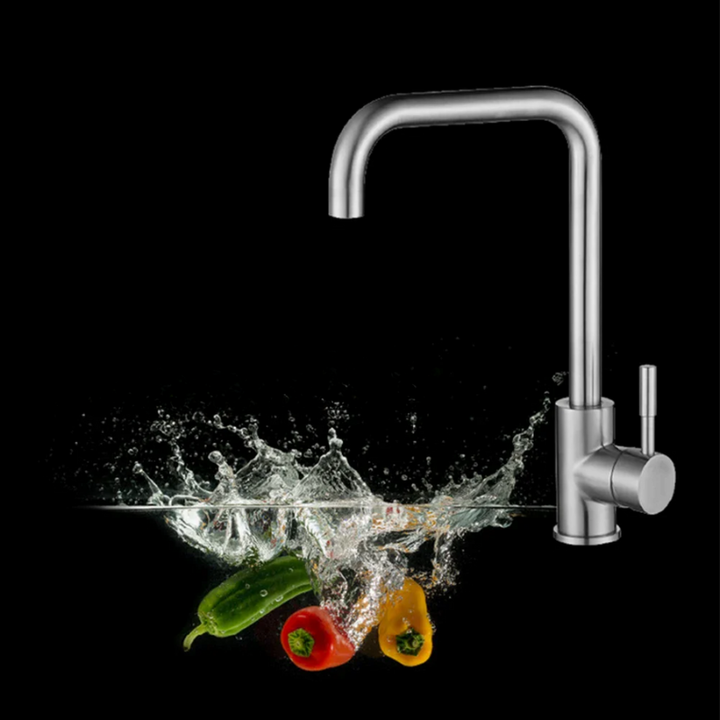 Stainless Steel Faucet – High-Quality, Rust-Free Faucet with Swiveling Spout, Durable and Easy to Clean, Ideal for Modern Kitchens | Kalsten