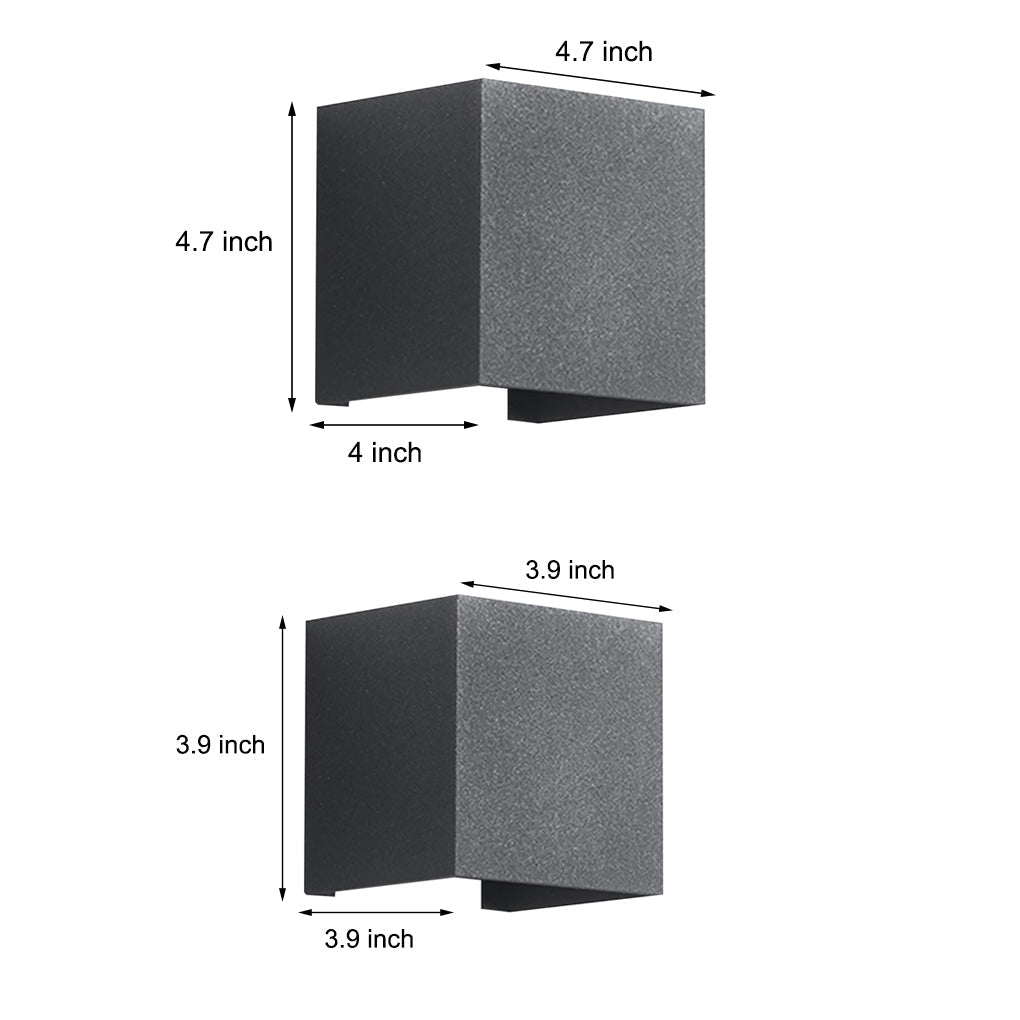 Up down Lighting Waterproof Adjustable Beam Angle Outdoor Wall Lights | Kalsten