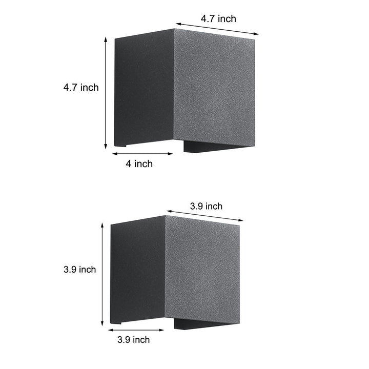 Up down Lighting Waterproof Adjustable Beam Angle Outdoor Wall Lights | Kalsten