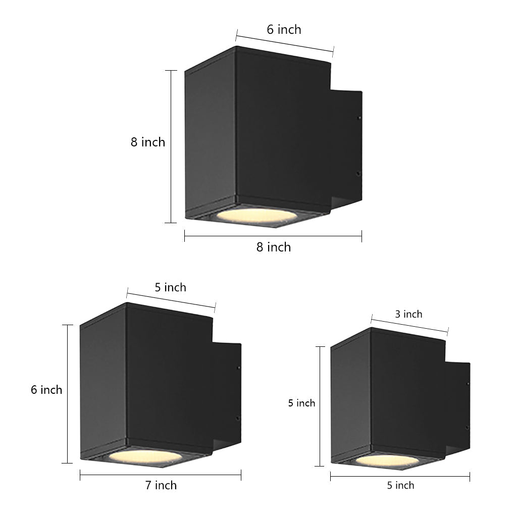 Waterproof LED Exterior Wall Sconces for Villa Outdoor Patio Balcony | Kalsten