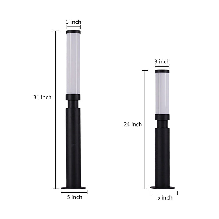Modern Creative Outdoor Lights Bollard Lights LED Waterproof Garden Lights Pathway Lights | Kalsten