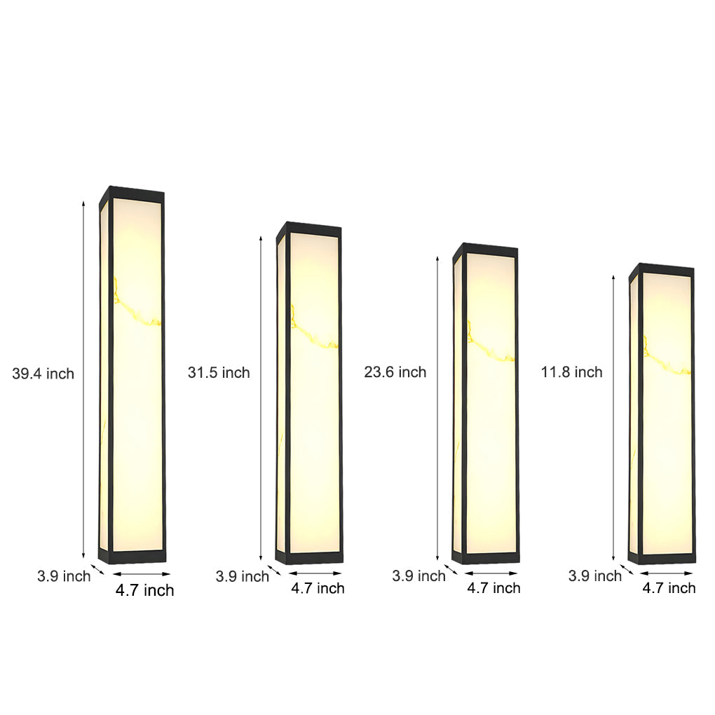 Rectangle Outdoor Wall Lights LED Wall Lamp Wall Sconce Lighting Wall Mounted Lights | Kalsten