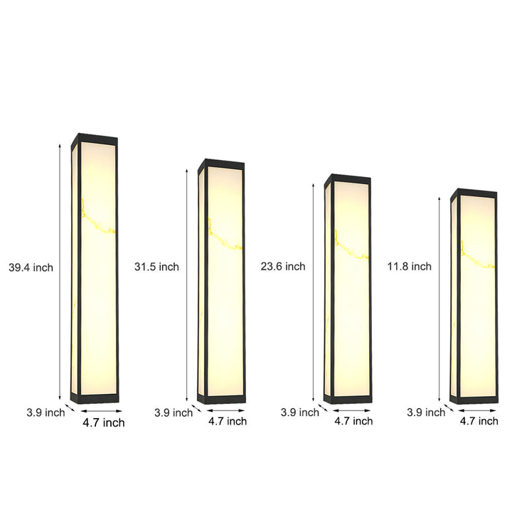 Rectangle Outdoor Wall Lights LED Wall Lamp Wall Sconce Lighting Wall Mounted Lights | Kalsten