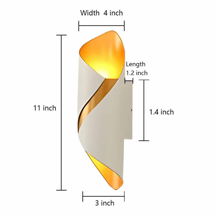 Outdoor LED Up and Down Light Waterproof Modern Wall Sconce Lighting | Kalsten