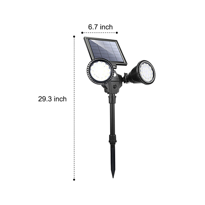 2 Lights Waterproof LED Intelligent Motion Sensor Solar Lawn Lights | Kalsten
